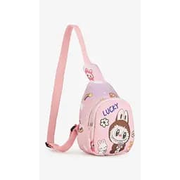 Бананка для девочки BA409 Розово-сиреневый.