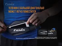 Поясна сумка Fenix AFB-10 блакитна - мініатюра 4