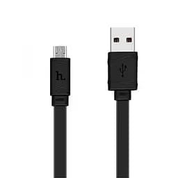 Кабель Hoco Micro USB X5, 1 м черный