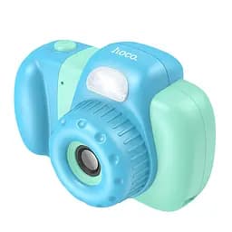 Дитяча фотокамера Hoco DV201 Dual lens Blue - мініатюра 2