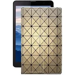 Чохол StatusCASE з екошкіри для планшету Sigma Tab A801 4G Золотий ромб