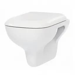 Унитаз подвесной AM.PM Like FlashClean C801700SC с сидением Soft Close, Белый