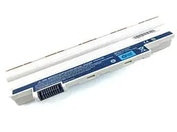 Акумулятор для Acer AL10B31 One AO722, AOD255, AOD257, AOD100, AOD260 (AL10A31) (10.8V 5200 mAh) White
