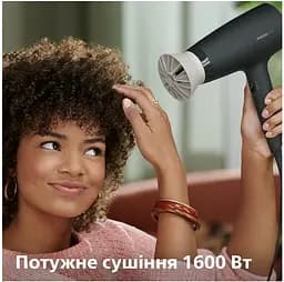 Фен для волосся Philips 3000 series, темно-сірий (BHD302/20) - мініатюра 4