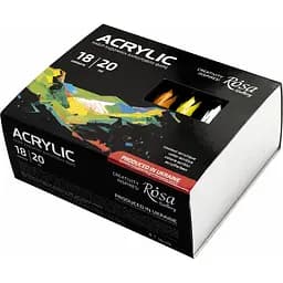 Набір акрилових фарб 18х20 мл блістер Rosa Gallery