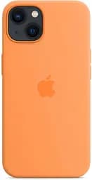Чохол Silicone Case з MagSafe для Apple iPhone 13 (6.1) (Marigold) ААА [71643] - мініатюра 3