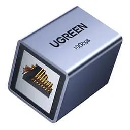 Конектор-з'єднувач RJ45 Ugreen NW261 Gigabit Ethernet Grey (15117)
