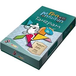 Магнитная игра Умняшка Танграм схемы 10 цифр и 50 зверей (1487)