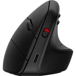 Комп'ютерна мишка бездротова HP 920 Ergonomic Vertical 6 кн. up to 4000 dpi чорна (6H1A4AA) - мініатюра 6