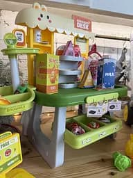 Ігровий набір Super Market 2-в-1: тележка для покупок + касовий апарат (зелений) - мініатюра 8