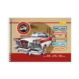 Скетчбук Апельсин Крафт Eagle Wings СБК-А5-32-5 А5, 32 листа Retro