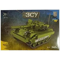 Конструктор Limo Toy Військовий Танк ЗСУ (КВ 1114), 340 деталей