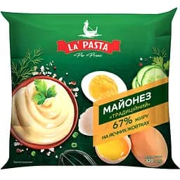 Майонез La Pasta Per Primi Традиційний 67% 320 г