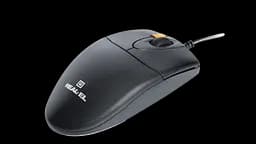 Миша REAL-EL RM-220 Black (EL123200026)
