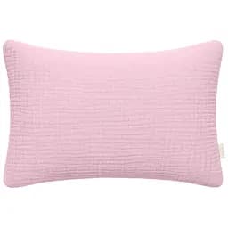 Наволочка Cosas Baby blush муслінова 40х60 см світло-рожева (009Muslin_BabyBlush_40x60) - мініатюра 1