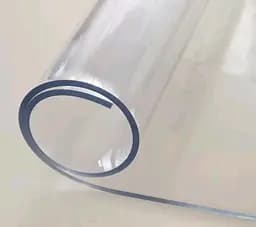 Гнучке (м'яке, рідке) скло скатертину на стіл Soft Glass 1.7х1.4м (товщина 2.0 м) Прозора - мініатюра 2