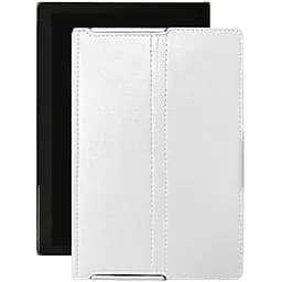 Чохол StatusCASE з екошкіри для планшету Pixus Joker Білий