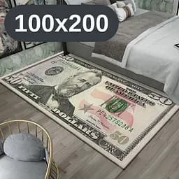 Стильний та зносостійкий килим для дому "50 доларів" 100х200 KT8000311