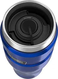 Термокружка без ручки Thermos 0.47 л Stainless King Travel Metallic Blue (160027) - мініатюра 3