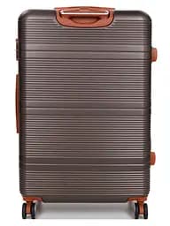 Валіза велика L ABS-пластик Worldline Airtex 629 76×52×30см 110л Коричнева - мініатюра 4