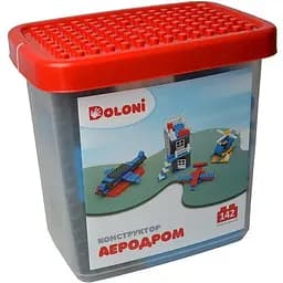 Конструктор Аеродром Doloni 013888/33 в пластиковому боксі 142 деталі