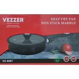 Пательня Vezzer глибока з кришкою 26 см (VZ8067) - мініатюра 4