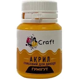 Акрилова фарба ArtCraft глянцева Гумігут AG-7512 20 мл