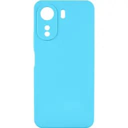Чохол Ummi Lakshmi Silicone Cover Full Camera (AA) для Xiaomi Redmi 13C Блакитний / Sky Blue