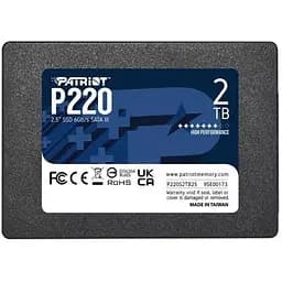 SSD накопитель 2 Tb 2.5" SATA3 PATRIOT P220 P220S2TB25