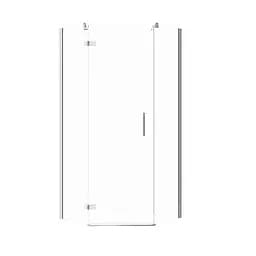 Душова кабіна Cersanit Jota п'ятикутна 90x90x195 L з розпашними дверми прозоре скло S160-014, Ліва, прозорий, хром