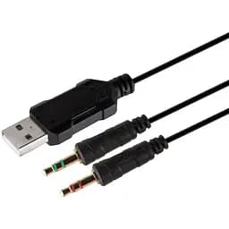 Дротові навушники для комп'ютера Fantech HG20 USB.AUX 3.5 mm 2 м Білі - мініатюра 3