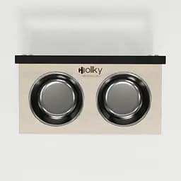 Hollky Flex S — миски на регульованій підставці для маленьких собак (2 × 0.450 л) - мініатюра 2