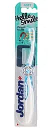 Зубна щітка Jordan Hello Smile, білий з синім