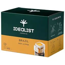 Дріп кава Idealist Coffee & Co. Brazil 180 г (15 шт. х 12 г)