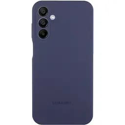 Чехол Lakshmi Silicone Cover Full Camera AAA with Logo для Samsung Galaxy A15 4G/5G/M15 5G Темно-синий/Midnight blue
