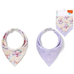 Нагрудник-платок BabyOno Кузнечики 2 шт. (879/15)