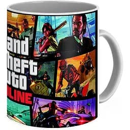 Кухоль GeekLand GTA Постер GT.02.01 330 мл чорний - мініатюра 2