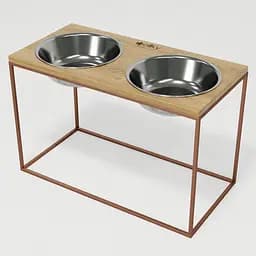 Hollky Base XXL40 — миски на підставці для дуже великих собак (2 × 2,8 л) - мініатюра 2