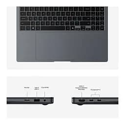 Ноутбук Samsung Galaxy Book4 Ultra, 16 inch 3K AMOLED, процесором Intel Core Ultra 7 155H, Пам'ять 32GB RAM LPDDR5X, spatiu de накопичувач 1TB SSD, відеокарта nVidia RTX 4050 6GB, Windows 11 Pro, Moonstone сірий - мініатюра 10