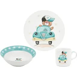 Набір дитячого посуду Limited Edition Little Driver 3 прилади (C672)