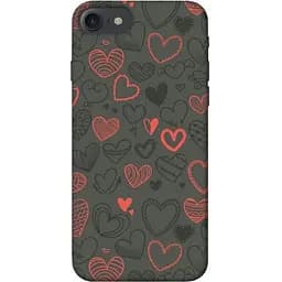 Чехол Demsky Милые сердца для Apple iPhone 7/8 (4.7)
