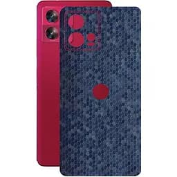 Захисна плівка StatusSKIN для Motorola Edge 30 Fusion Корпус Вініл Соти сині