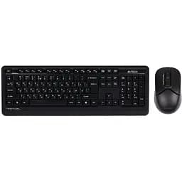 Комплект (клавіатура, миша) бездротовий A4Tech FG1012 Black (FG1012 (Black))