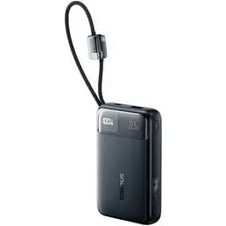 Зовнішній акумулятор Baseus EnerFill FC11 Digital Display Power Bank with Dual Built-in Cables 20000mAh 22.5W Cosmic Black (E0027S04)