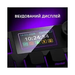 Клавіатура Lorgar KBP70TKLW Wireless TKL Mechanical Pro UA Black/Red (LRG-KBP70TKLW-BK-US) - мініатюра 7