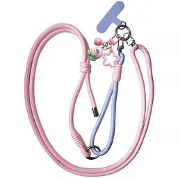 Шнурок-кросбоді Kite 3021-2 світло-рожевий (K26-3021-2)