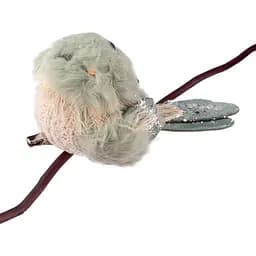 Новорічна іграшка Yes! Fun Пташка на кліпі 13х7 см ментолова (973552)