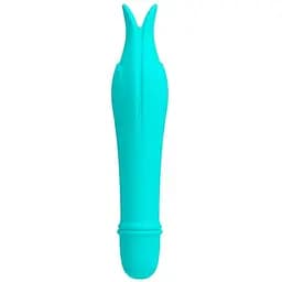 Силіконовий вібратор Pretty Love Edward 14.5 см бірюзовий