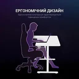 Комп'ютерний стіл GamePro (GDC216W) White (GDC216W) - мініатюра 8