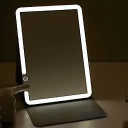 Дзеркало для макіяжу Xiaomi DOCO 11 " Daylight Portable Flat Mirror Pro Pink (324895) - мініатюра 5
